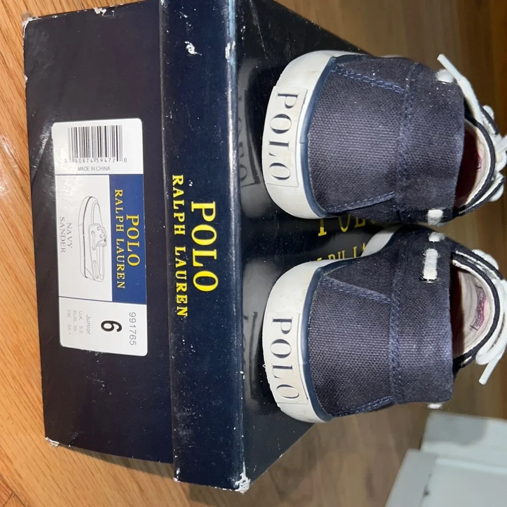 Polo RL Canvas Boat Shoes
